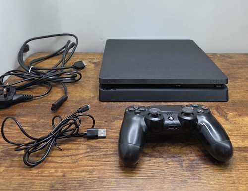 Playstation slim 500gb black - 4,