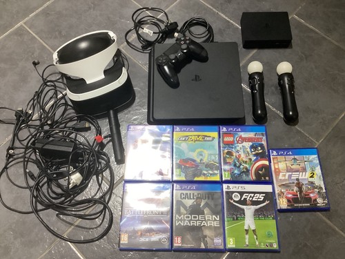Playstation ps4 slim - playstation, slim,dualshock