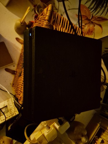 Sony playstation slim black - sony, 4