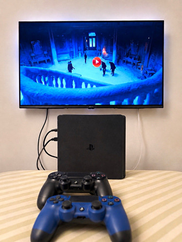 Sony playstation slim black - sony,