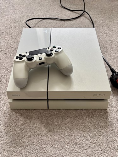 White sony playstation ps4 - white,