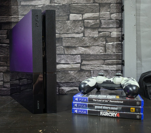 Sony playstation ps4 500gb - 4,