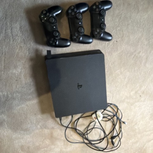 Sony playstation slim black - 4,