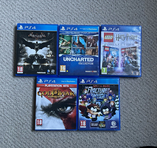 Sony playstation ps4 game - 5x,